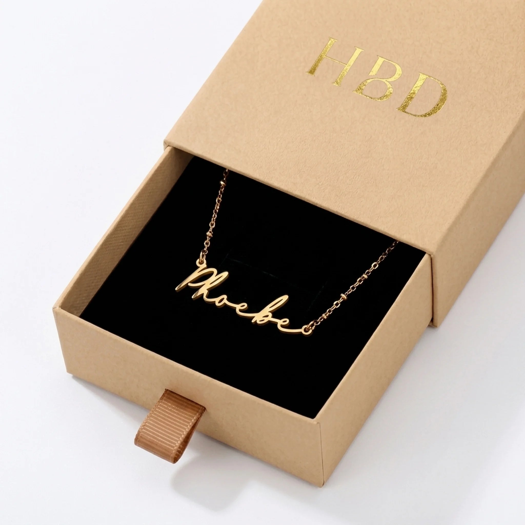 Collier prénom Phoebe