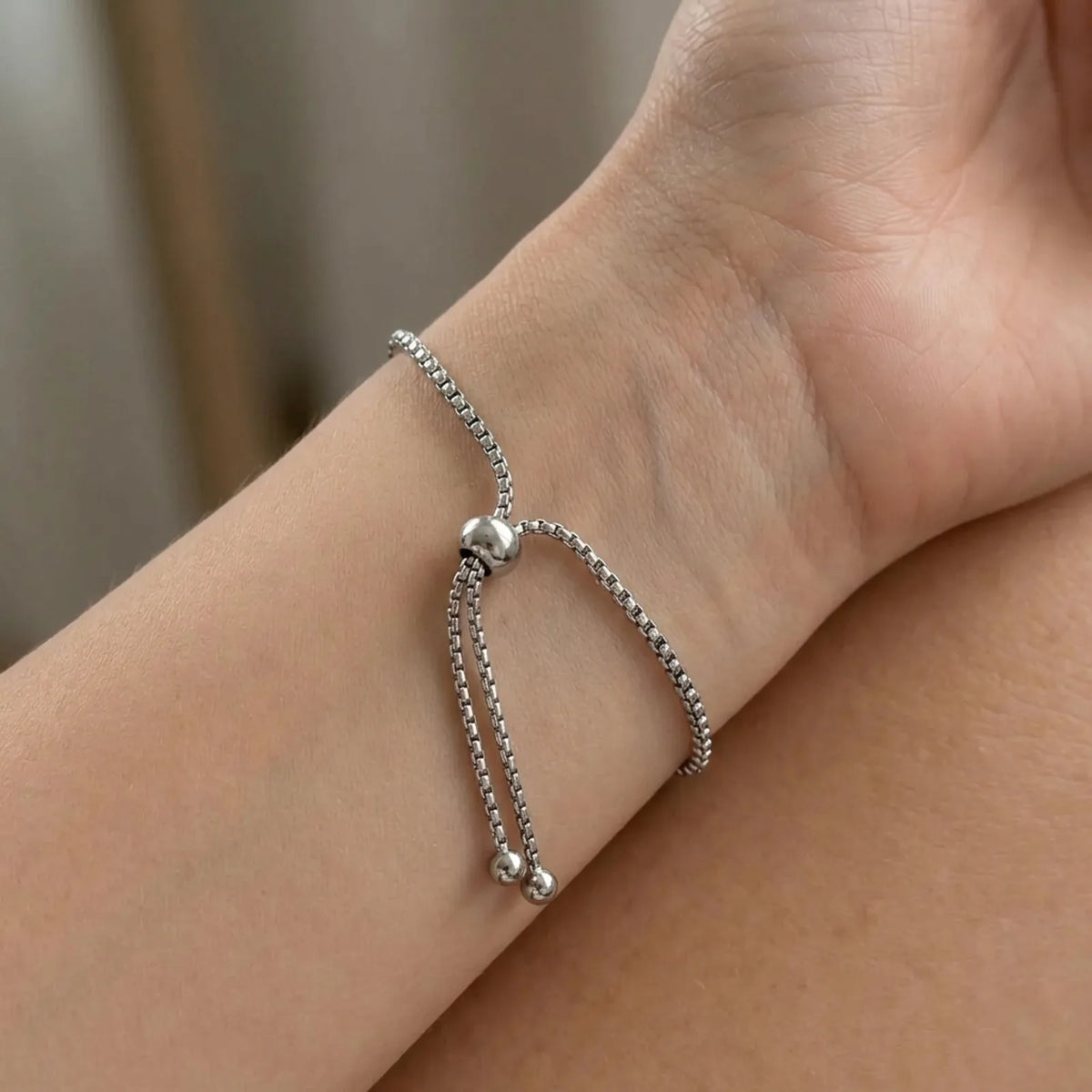Popcorn Slider Bracelet — On the Wrist