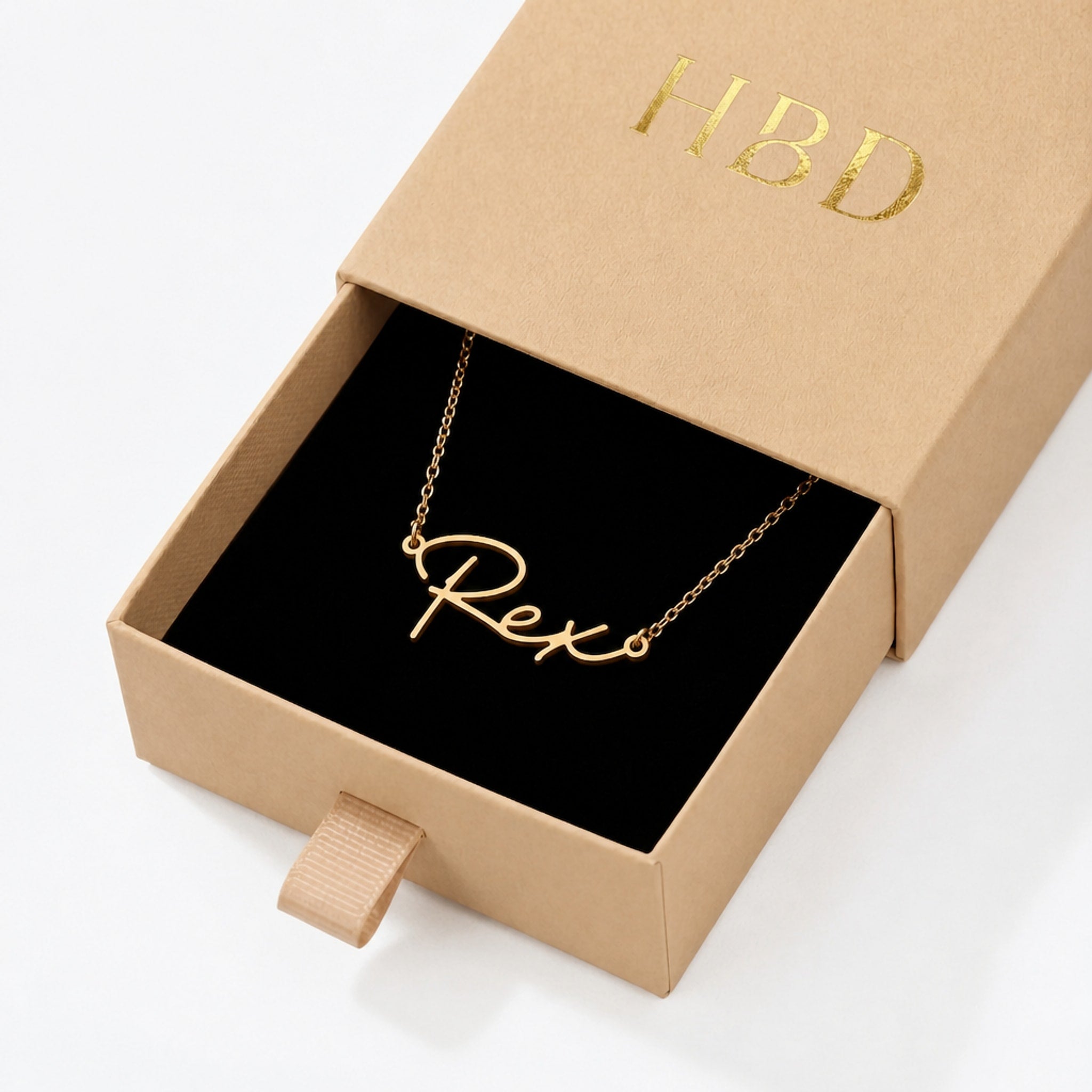 Collier prénom Rex