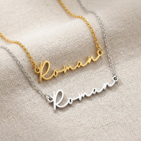 Kalung Nama Roman