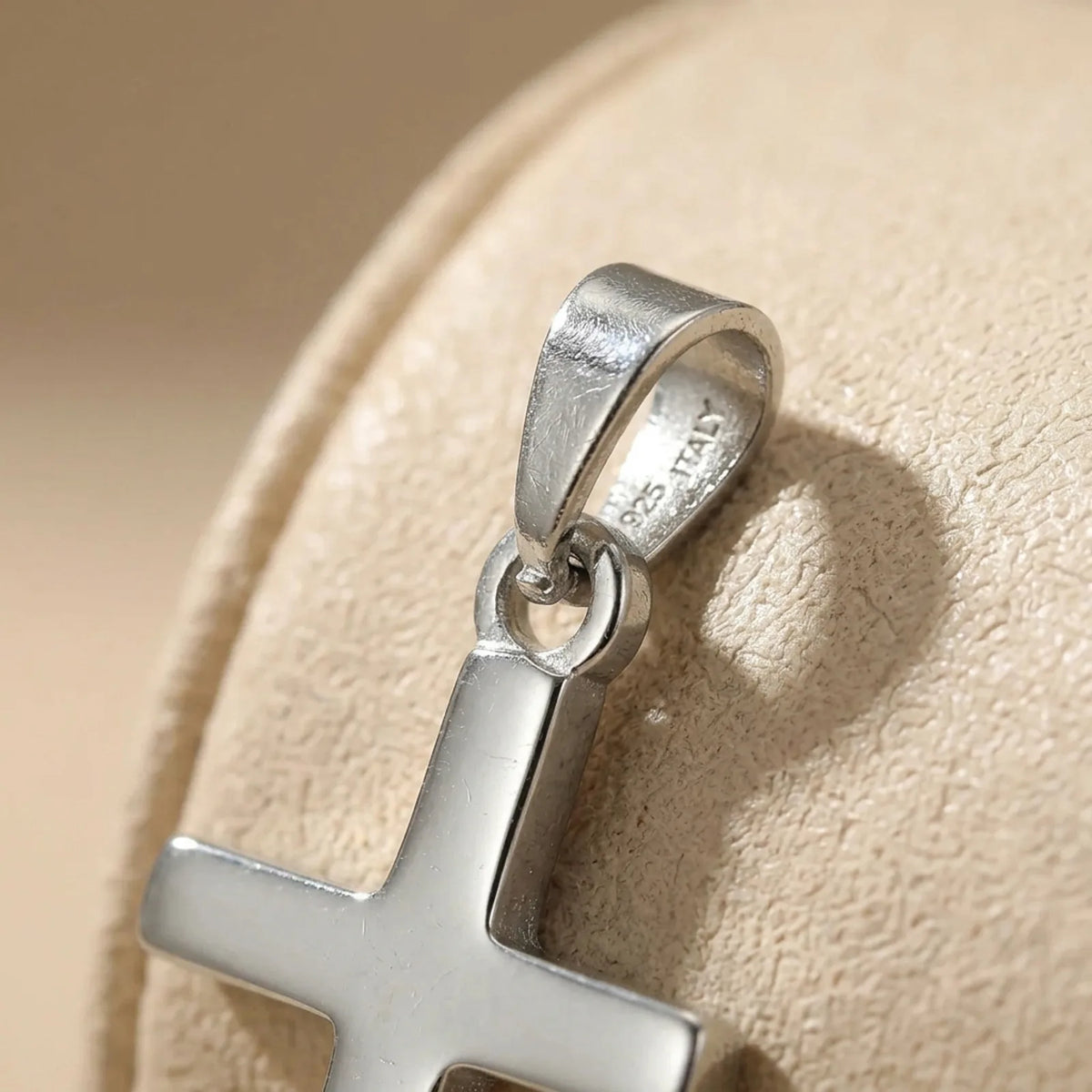 Cross on Bale Pendant — Cross & Bale Detail
