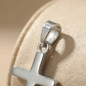 Cross on Bale Pendant — Cross & Bale Detail