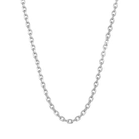 Anchor Chain - Necklace - Silver - HBD