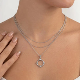 Pendentif Cercle d'Étoiles