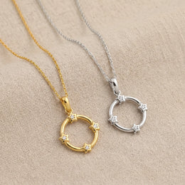 Pendentif Cercle d'Étoiles