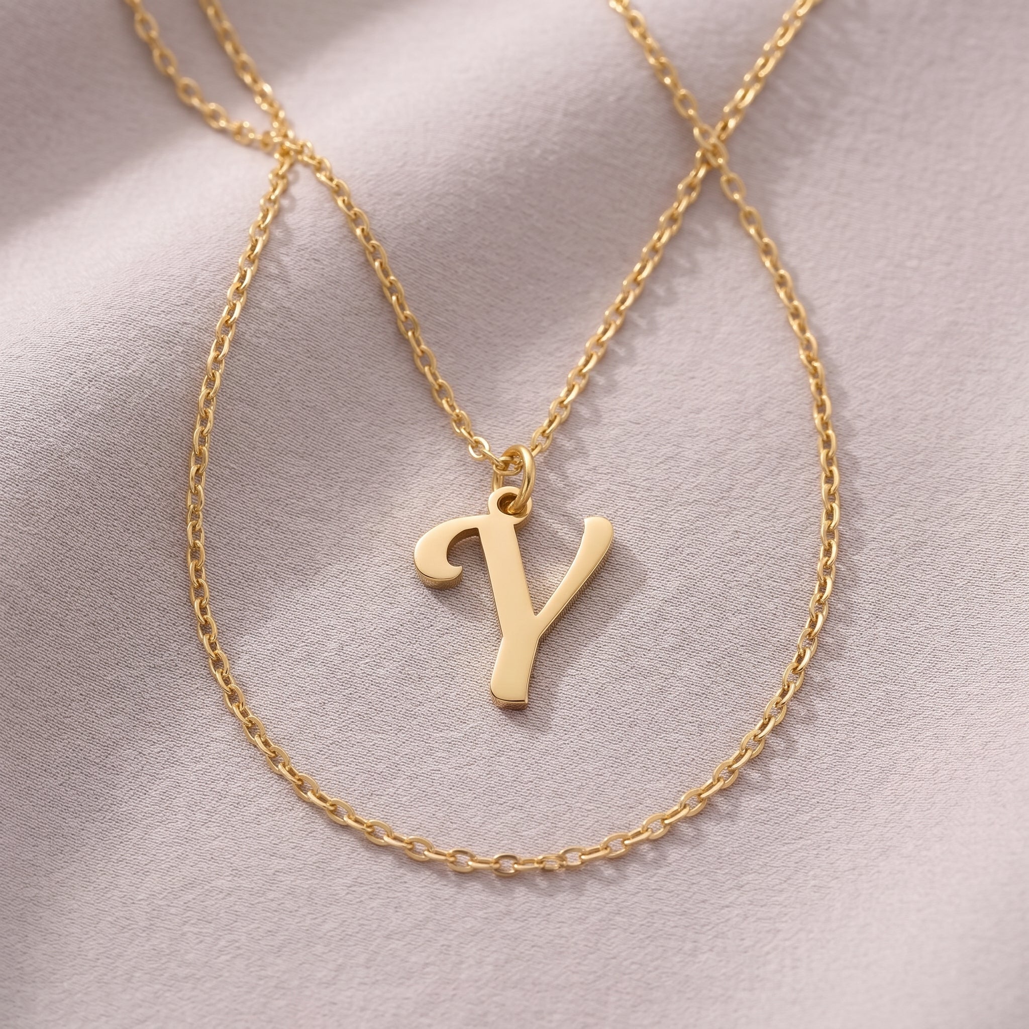 Ketting met de initialen Y