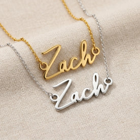قلادة باسم Zach